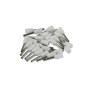 Наконечник штыревой втулочный изолированный Duwi Е7508 8 мм х 0,75 кв.мм (25 шт.)