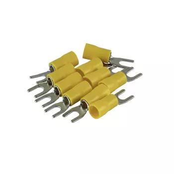 Наконечник вилочный изолированный Duwi НВИ d4 мм 4-6 кв.мм (10 шт.)