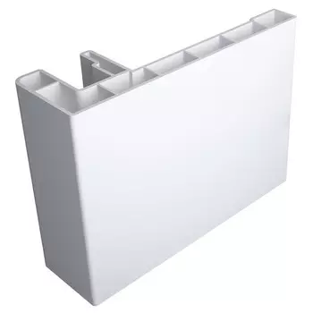 Наличник AquaDoor телескопический 70х20х2200 мм ПВХ белый прямой (1 шт.)