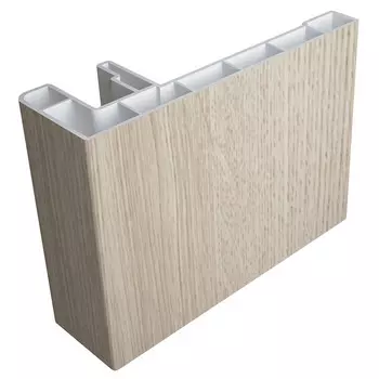 Наличник AquaDoor телескопический 70х20х2200 мм ПВХ скандинавский дуб прямой (1 шт.)