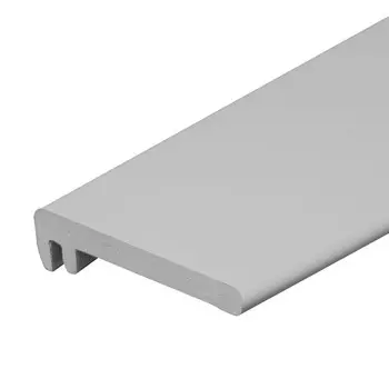 Наличник Kapelli телескопический 8х70х2170 мм ПВХ серый 7035 прямой (1 шт.)