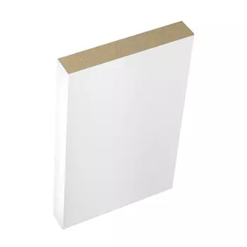 Наличник Smart 58х10х2200 мм эмаль белый прямой (1 шт.)