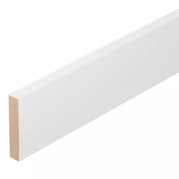 Наличник Smart 58х10х2200 мм ПВХ белый прямой (1 шт.)