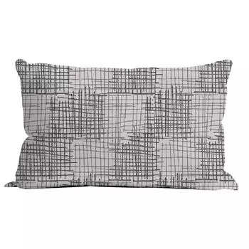 Наволочка 50х70 тенсель серая Mona Liza Bruno (2 шт.)