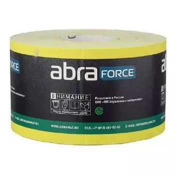 Наждачная бумага Abraforce 115 мм 50 м Р180