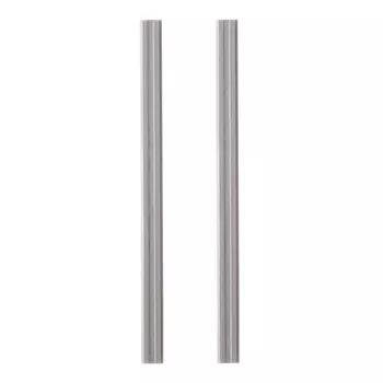 Нож для рубанка Практика (037-428) 82х5.5 мм быстрорежущая сталь (2 шт.)