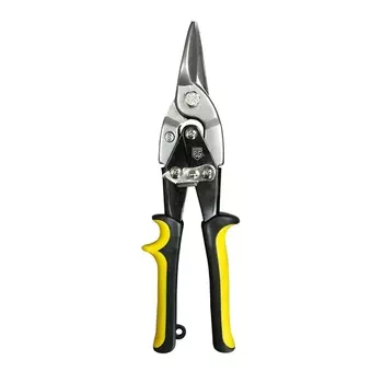 Ножницы по металлу Berger 250 мм прямые с двухкомпонентными рукоятками (BG1233)