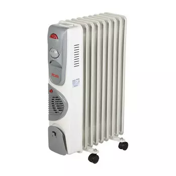 Обогреватель масляный Ресанта ОМ-9НВ 2400 Вт 9 секций с вентилятором (67/3/11)