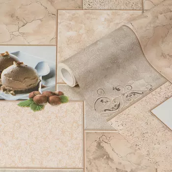 Обои бумажные Саратовские обои Пломбир Ф655-05 (0,53х10,05 м)