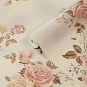 Обои компакт-винил на бумажной основе Elysium Шелк 10923 (0,53х10,05 м)