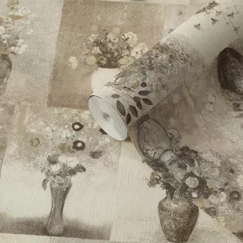Обои компакт-винил на бумажной основе Elysium Вазочки 32501 (0,53х10 м)