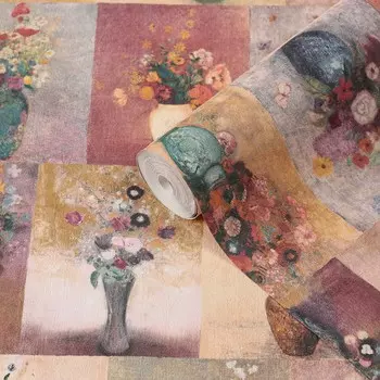 Обои компакт-винил на бумажной основе Elysium Вазочки 32507 (0,53х10 м)