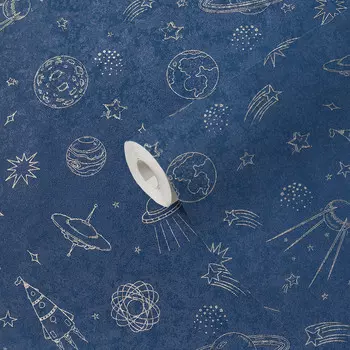 Обои компакт-винил на флизелиновой основе Elysium Галактика Е803008 (1,06х10,05 м)