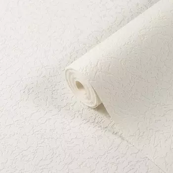 Обои под покраску вспененный винил на флизелиновой основе фактурные Палитра Decorator 3008-01 (1,06х10,05 м) плотность 126 г/кв.м