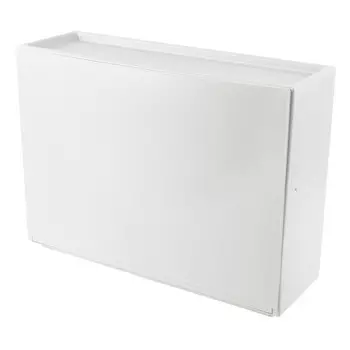 Обувница подвесная пластиковая белая 512х185х380 мм Econova