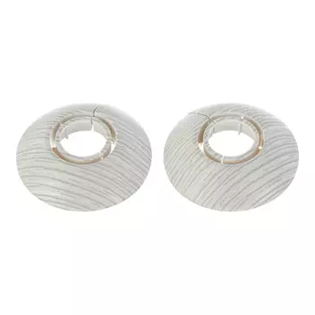 Обвод для труб ПВХ декоративный Ideal 16-22 мм клен серый (2 шт.)