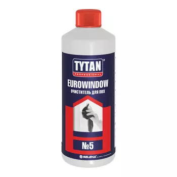 Очиститель для ПВХ Tytan Professional Eurowindow №5 прозрачный 950 мл
