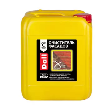 Очиститель фасадов для удаления высолов Dali 10 л