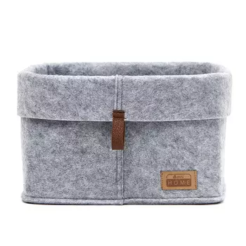 Органайзер для хранения Elegance 280х280х240 мм складной светло-серый