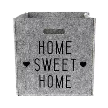 Органайзер для хранения Sweet Home 300х300х300 мм складной светло-серый