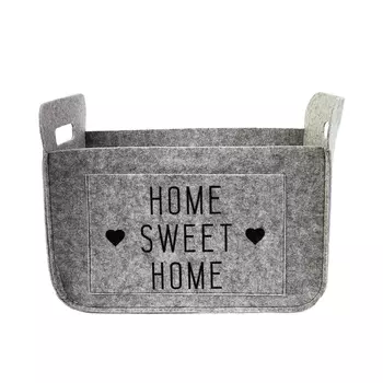 Органайзер для хранения Sweet Home 370х280х270 мм складной светло-серый