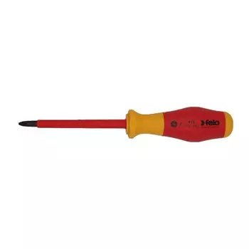 Отвертка диэлектрическая крестовая PZ2 200 мм 1000 В Felo (91520390)