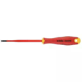 Отвертка диэлектрическая SL6,5 240 мм 1000 В Felo Ergonic E-Slim (41396590)