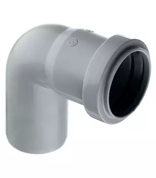 Отвод Ostendorf НТВ d40 мм 87° пластиковый для внутренней канализации (111140)