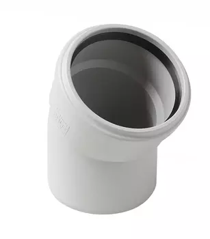 Отвод Pro Aqua Stilte Plus d58 мм 30° пластиковый шумопоглощающий для внутренней канализации