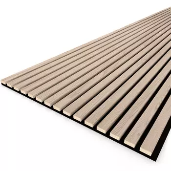 Панель акустическая 600х2780х9 мм Stella Comfort Light дуб снежный 1,67 кв.м (ЦБ-00016290)