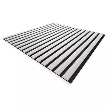 Панель акустическая 600х600х9 мм Stella белая 0,36 кв.м