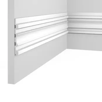 Панель декоративная из экополимера 100х2800х11 мм Artiva RT025 белая 0,28 кв.м