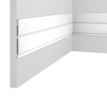 Панель декоративная из экополимера 100х2800х6 мм Artiva RT024 белая 0,28 кв.м