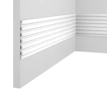 Панель декоративная из экополимера 100х2800х6 мм Artiva RT023 белая 0,28 кв.м