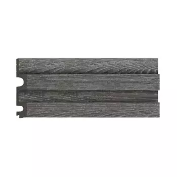 Панель декоративная из экополимера 122х2900х21 мм Decomaster D302-86-10 серая 0,354 кв.м