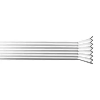 Панель декоративная из экополимера 200х2000х20 мм Bello Deco XPS СП 11/2 белая 0,4 кв.м