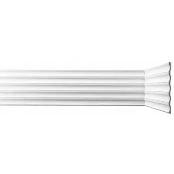 Панель декоративная из экополимера 200х2600х10 мм Bello Deco XPS СП 04/2.6 белая 0,52 кв.м