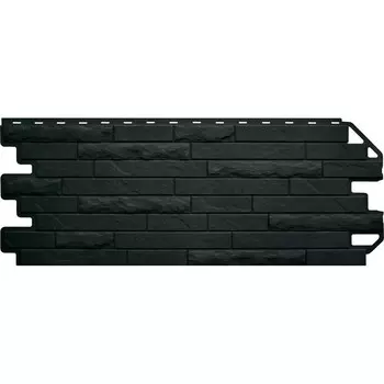 Панель фасадная Альта-Профиль Антик Эко 1160х420 мм графит