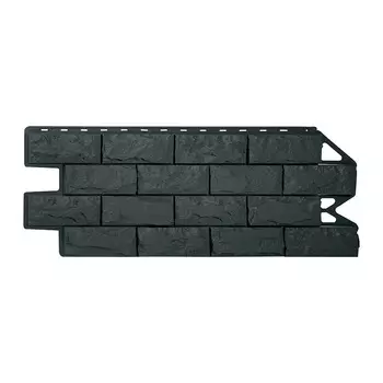 Панель фасадная Альта-Профиль Фагот Эко 1170х450 мм графит