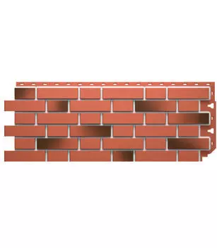 Панель фасадная Docke Flemish 1183х443 мм жженая красная