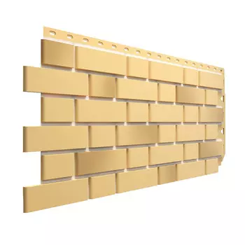 Панель фасадная Docke Flemish Premium 1095х420 мм жженая желтая