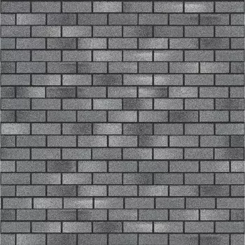 Панель фасадная гибкая Технониколь Hauberk 1000х250 мм кирпич готический 2 кв.м