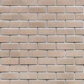 Панель фасадная гибкая Технониколь Hauberk 1000х250 мм кирпич античный 2 кв.м