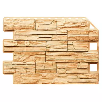 Панель фасадная Royal Stone 905х620 мм буффало