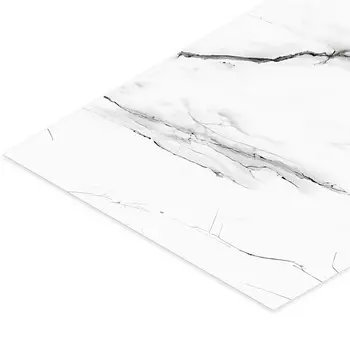 Панель кварцвиниловая 2800х1200х1,2 мм Stella Marble глянцевая белая ночь 3,36 кв.м