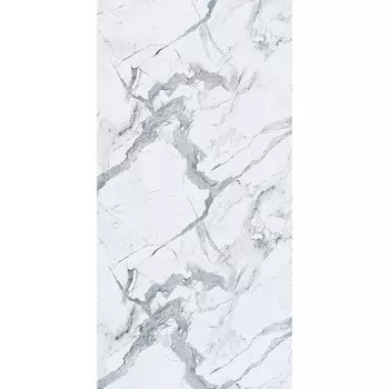 Панель МДФ мрамор каррара серый влагостойкая 2440х1220х3 мм Стильный Дом 2,977 кв.м (v84822)