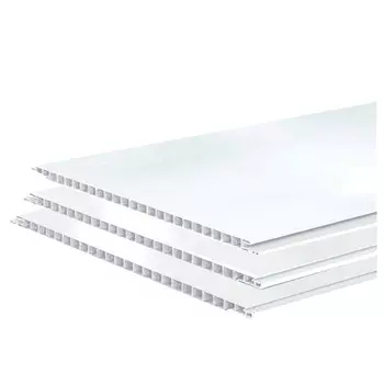 Панель ПВХ 250х2700х8 мм Кронапласт матовая белая 0,675 кв.м