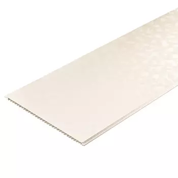 Панель ПВХ 250х2700х8 мм Nordside бесшовная ламинированная атласный белый 0,675 кв.м