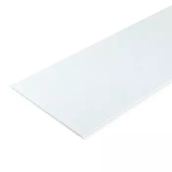 Панель ПВХ 250х2700х8 мм Nordside офсет голубой шпатель 0,675 кв.м