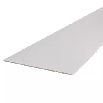 Панель ПВХ 250х3000х9 мм Stella бесшовная матовая белая 0,75 кв.м